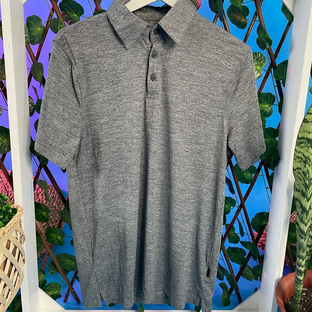 Lee Small Gray Polo Regular Fit